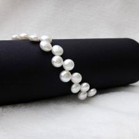Armband Perlen Silber 925 NEU