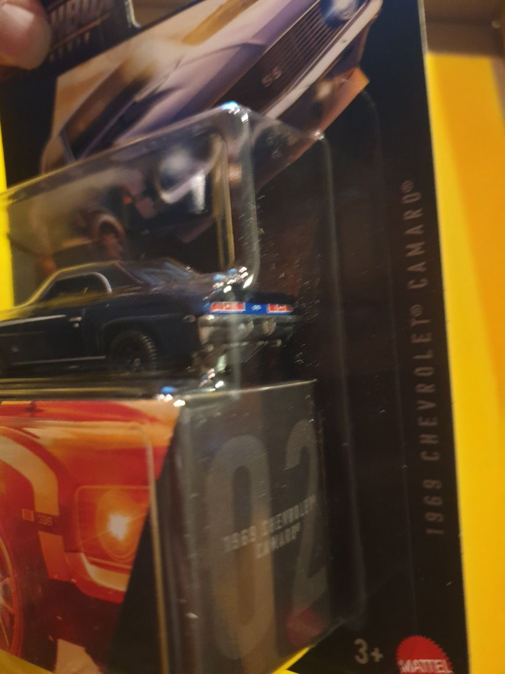 Matchbox Modellini d'auto: Matchbox 1969 CHEVROLET CAMARO – Nuovo e nell'imballaggio originale da Oftringen venduto da Rotor 5