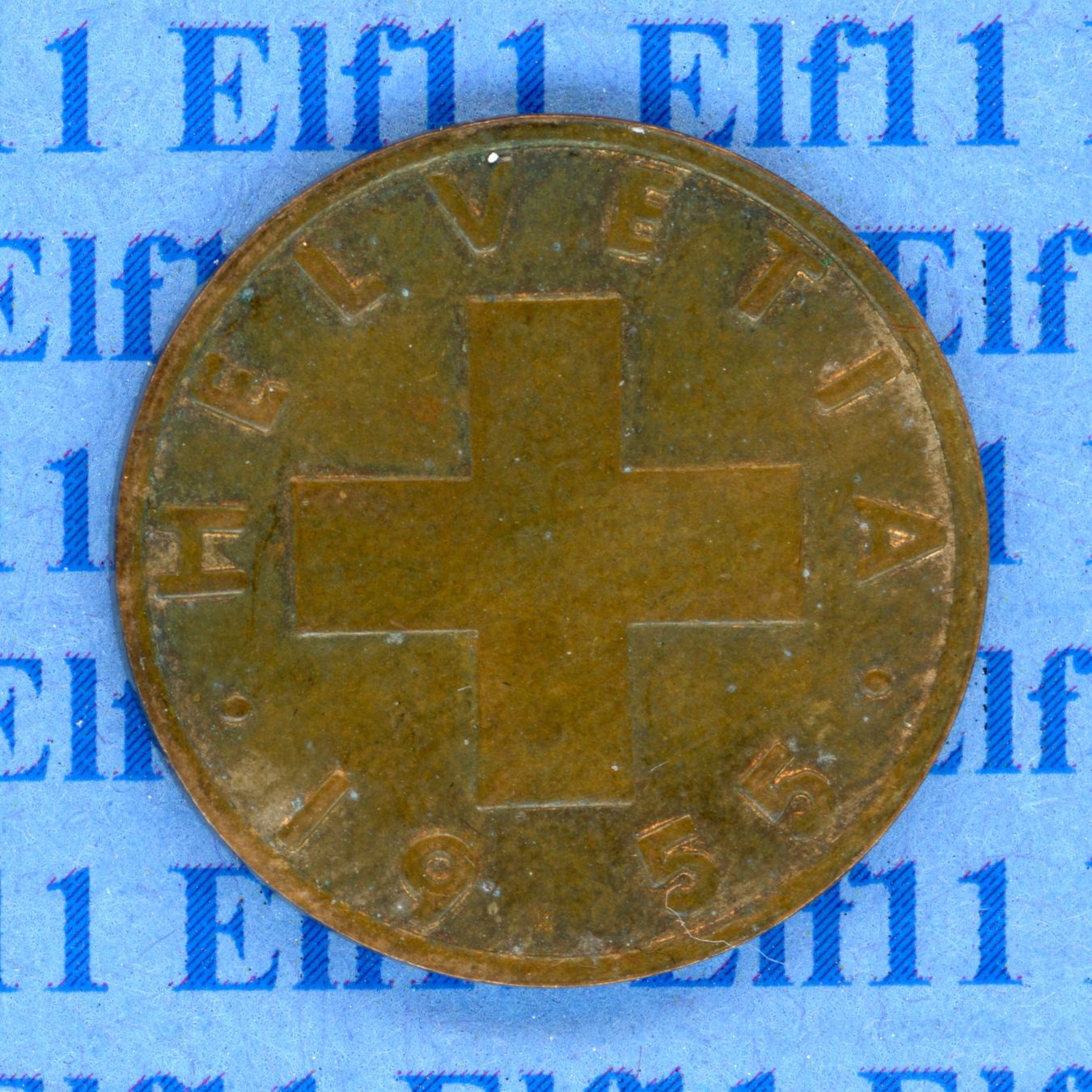 Alle Münzen: CHF___0.02 1955 -vz 2 Rappen – Neu (gemäss Beschreibung) aus Widnau von Elf11