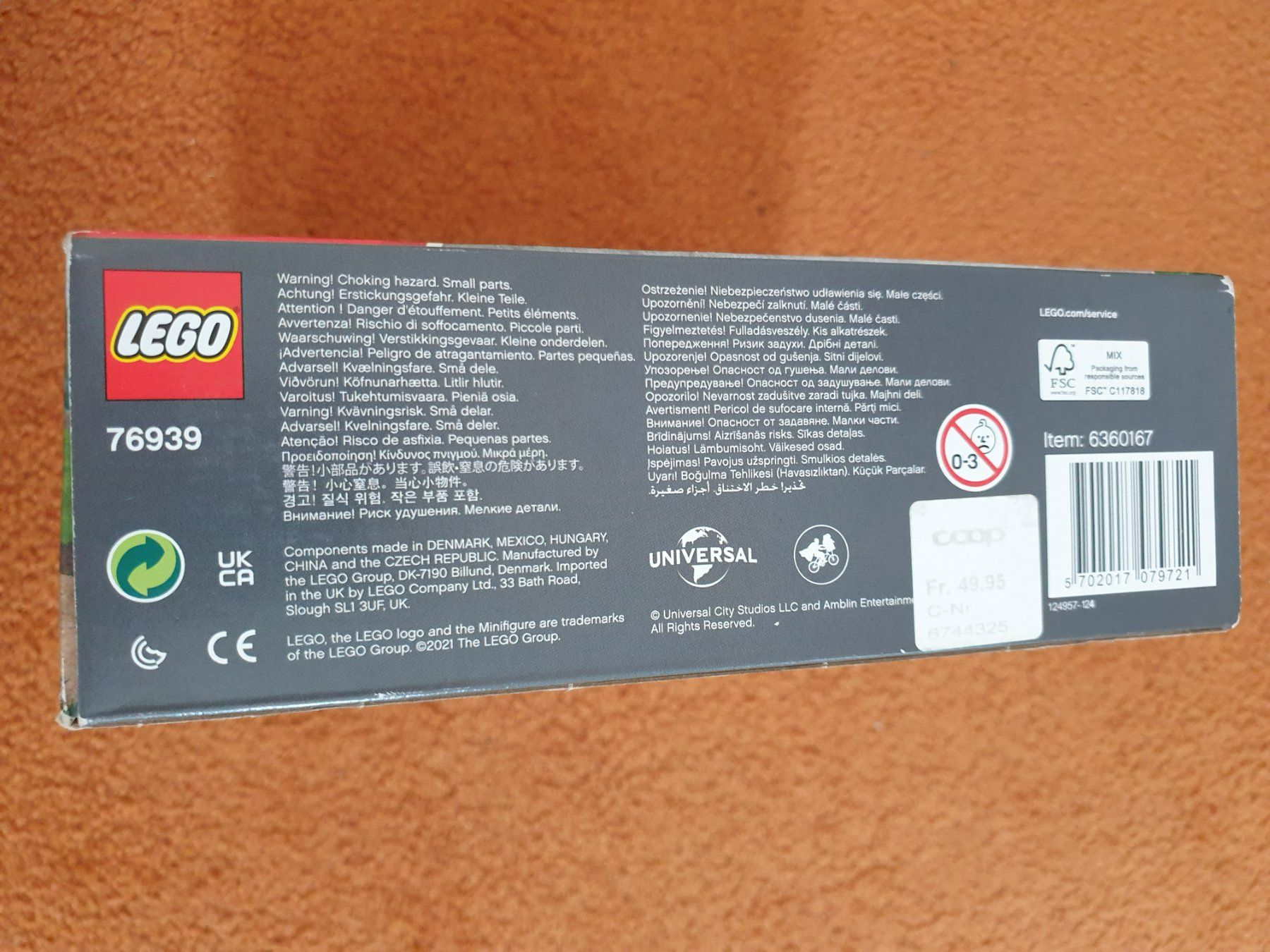 Lego Giocattoli: LEGO Jurassic World 76939 – Nuovo (secondo la descrizione) da Mörschwil venduto da spirspi 5