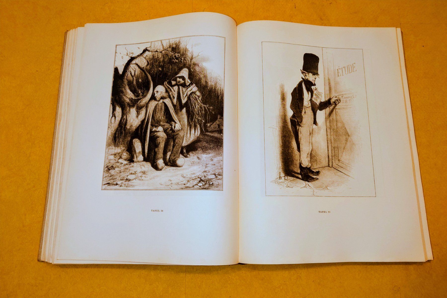 Libri: HONORÉ DAUMIER - Büchergilde Gutenberg EA 1946 – Usato da Zürich venduto da Simple23 7