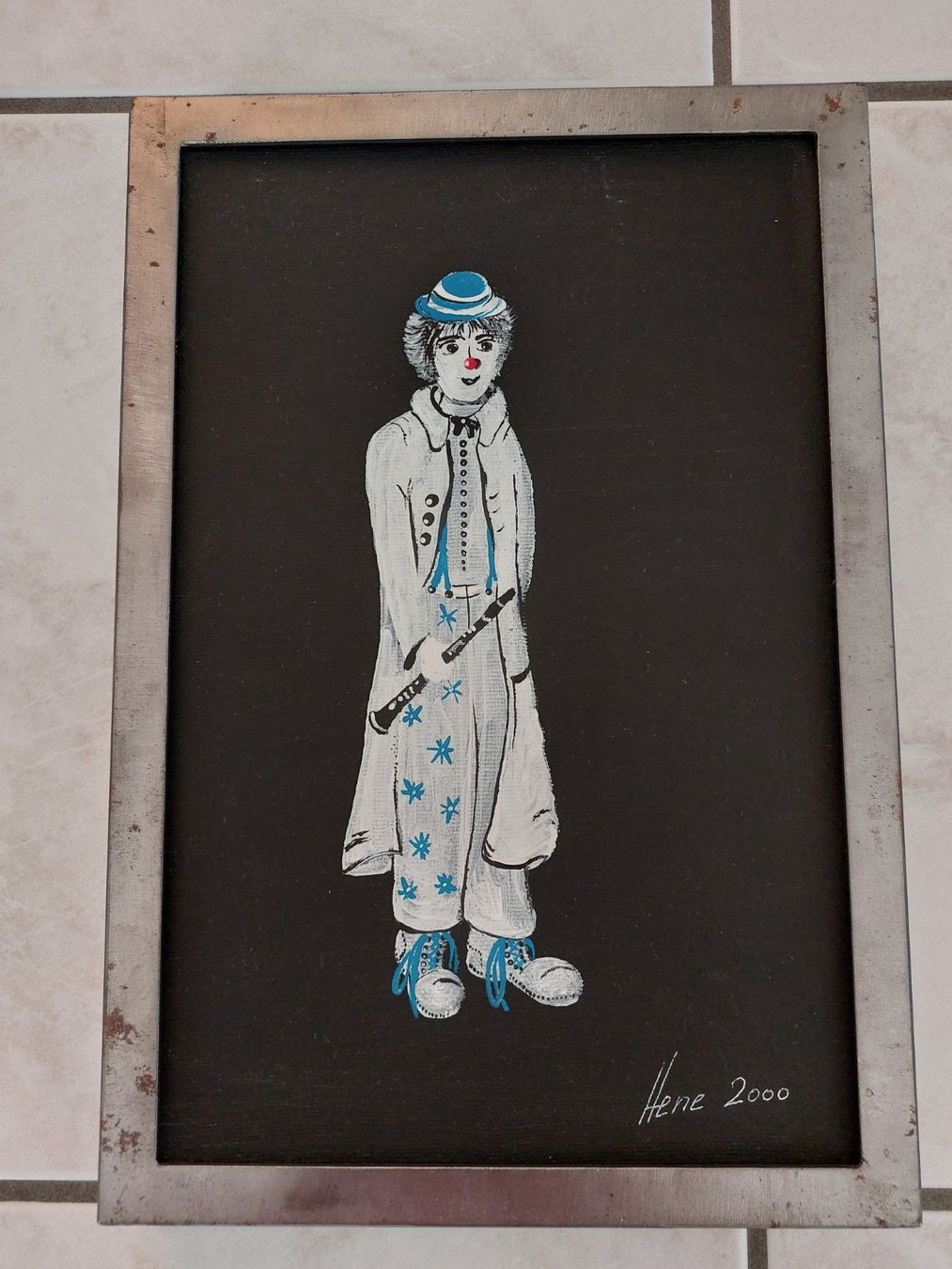 Dipinti: 5 Clown-Bilder (handgemalt) – Usato da Schmitten venduto da Renistern68 4