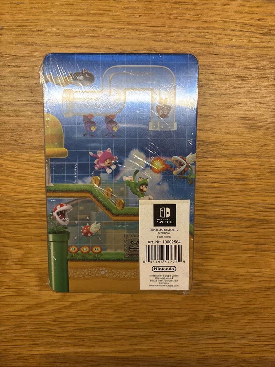 Nintendo Giochi: Super Mario Maker 2 Limited Edition-Neu&ungeöffnet – Nuovo e nell'imballaggio originale da Stetten AG venduto da gelb332 1