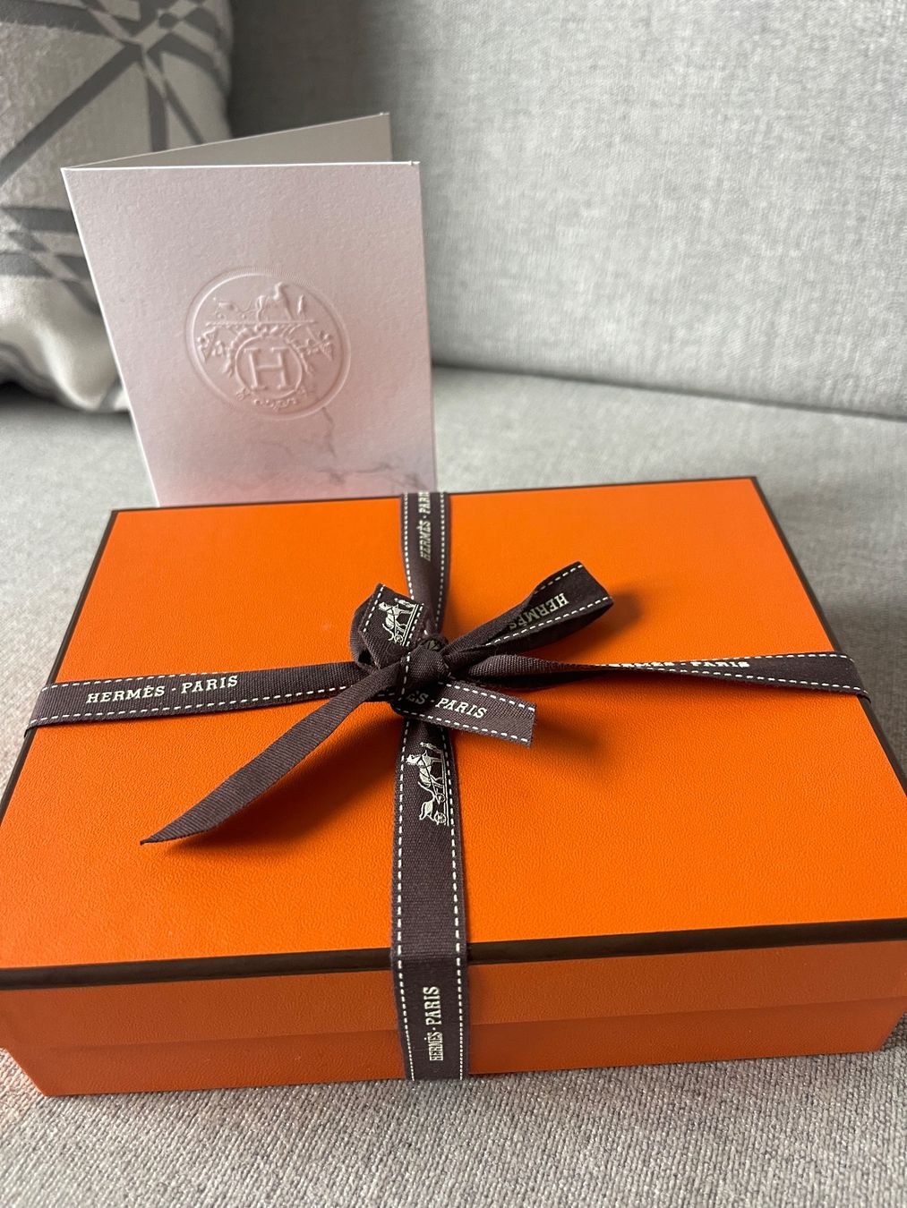 Hermès Portafogli: Hermès Portefeuille, Leder, nie benutzt mit Box – Nuovo e nell'imballaggio originale da Agra venduto da Milena_L 5