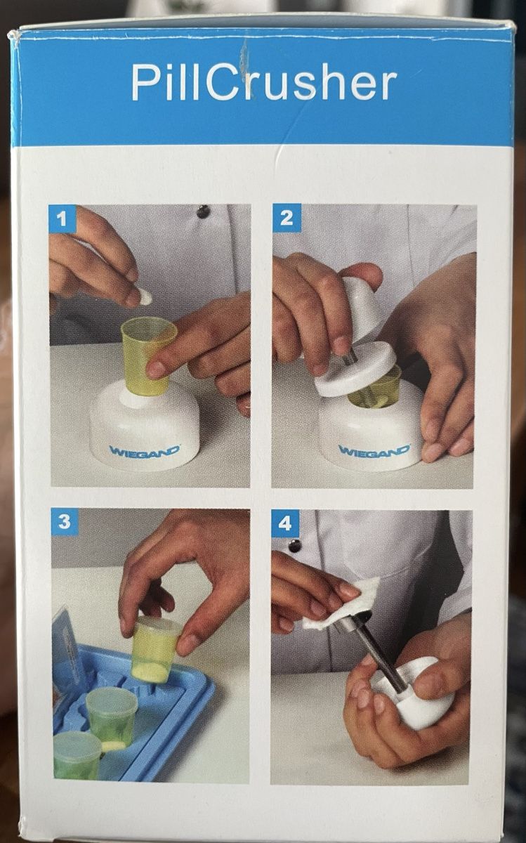 Attrezzature mediche: Tablettenmörser/PillCrusher Wiegand  – Usato da Schwerzenbach venduto da Muffi01 4