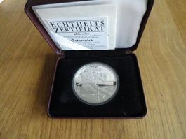 Original Silbermuenze 100 Jahre Olympia 1896-1996 - 33,63 Gr