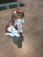 Spaniel-Figur aus Porzellan, Vintage, Top Zustand!
