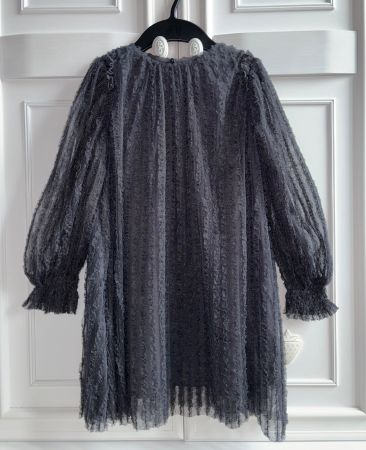 Zara girls tulle dress Kleid 9 Y 134 cm Zimmermann style NEW