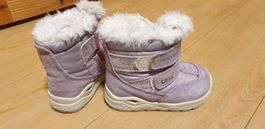 Schnee Ski Elefanten -TEX Taille 21 Violet/Gris Warm TOP!