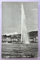 Genève, Jet d'Eau (90) et le Mont Blanc