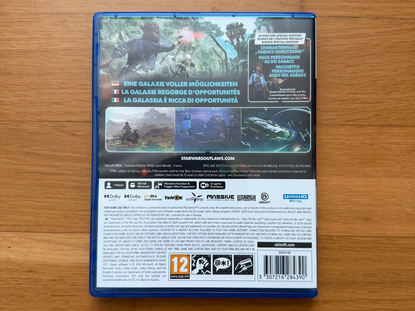 Sony Giochi: Star Wars: Outlaws (PS5) – Usato da Weinfelden venduto da Sinister_Comics 1
