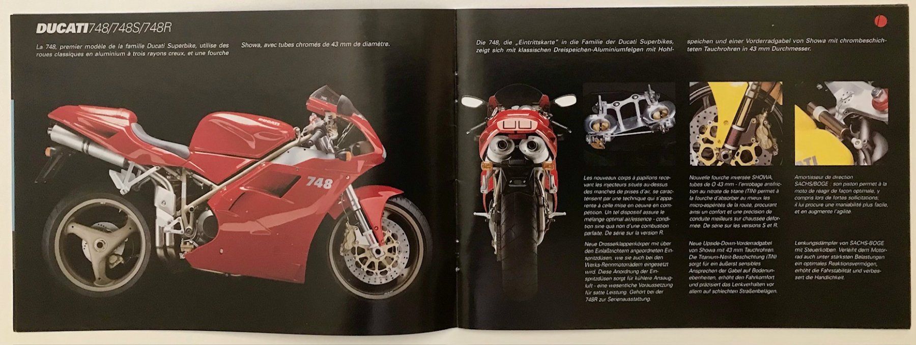 Ducati Documents: Ducati Prospekt Gesamtprogramm 2000 – D'occasion à Strengelbach par Omobono 5
