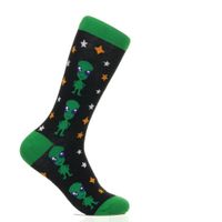 BUNTE DESIGN SOCKEN-Aliens (Big 41-46)