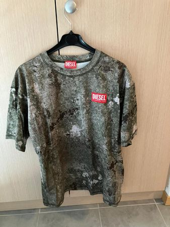 T-shirt Diesel Homme – Imprimé camouflage– Très bon état