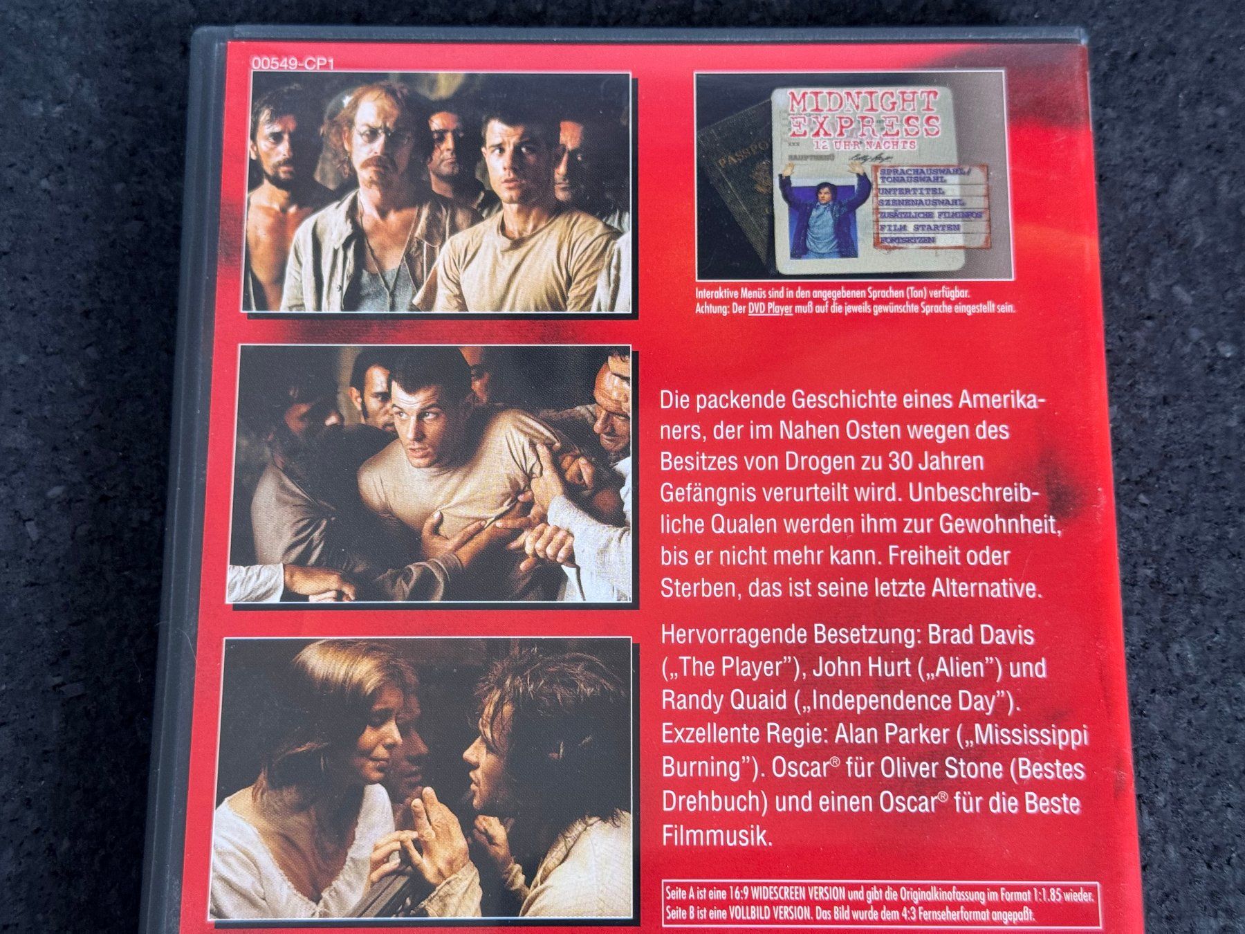 Tutti i DVDs: Midnight Express "12 Uhr nachts" DVD DE/EN – Usato da Fribourg venduto da tschjoly 2