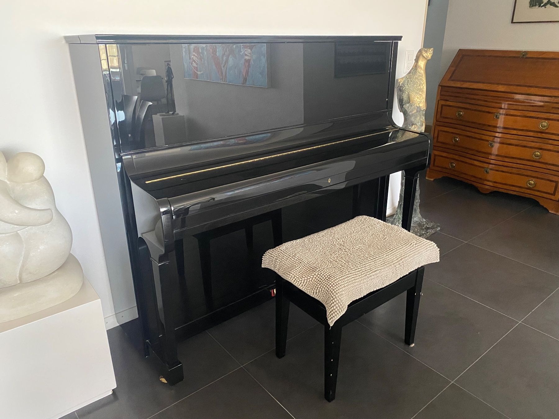 Strumenti musicali: Piano droit August Förster – Usato da Romont FR venduto da kas_tz7x 3