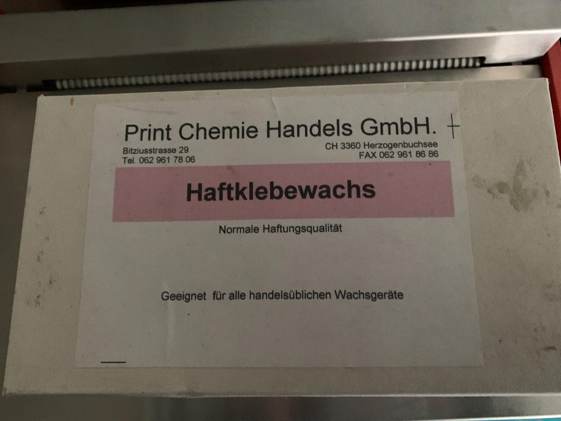 Alle Maschinen: Optesomat Wachsgerät – Neu (gemäss Beschreibung) aus Belp von capowiga