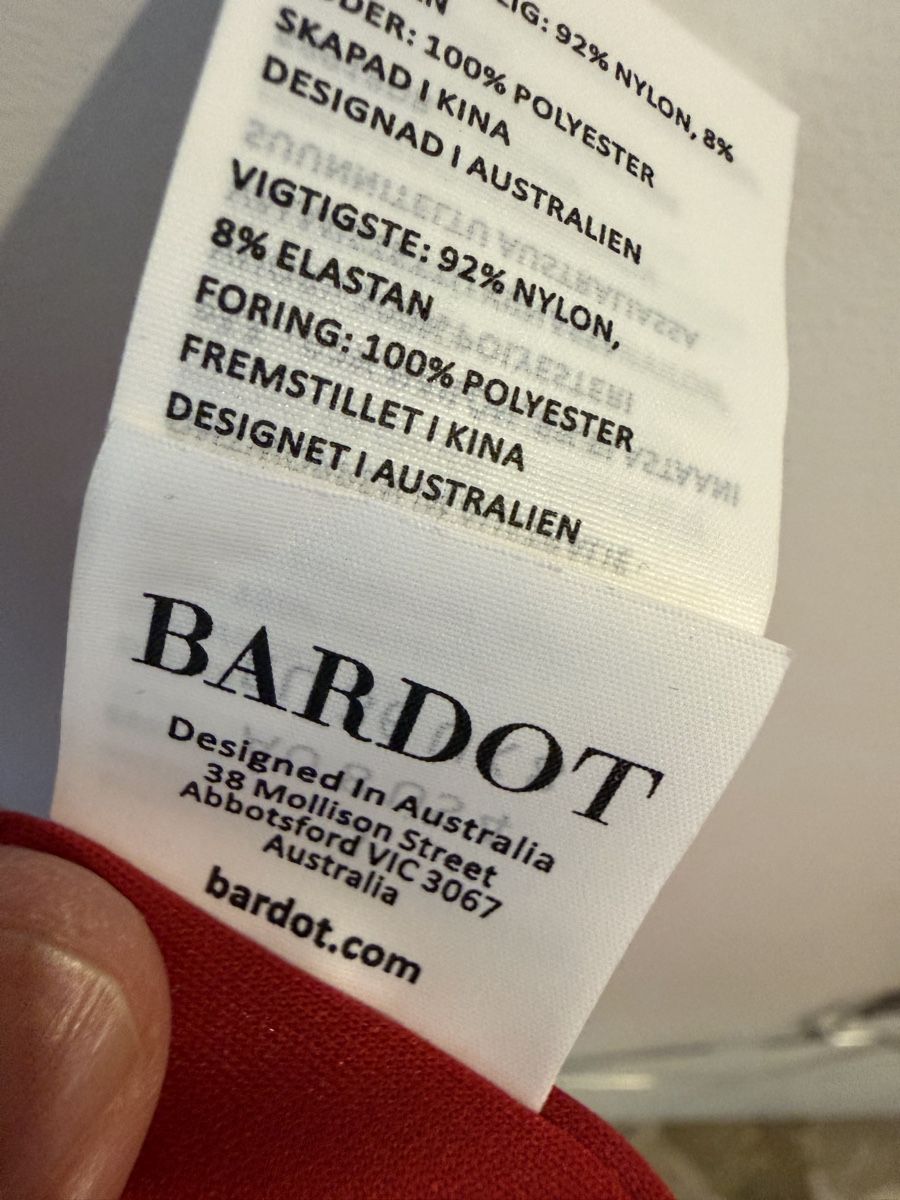 Vestiti: Abito Bardot rosso taglia S usato – Usato da Lugano venduto da can_xdd8 8