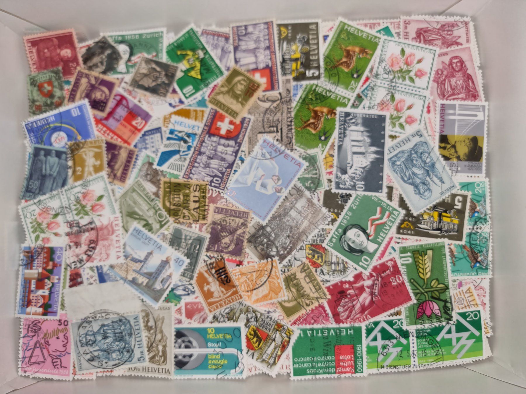 Tutti i francobolli: Grosse Sammlung Schweizer Briefmarken – Usato da Zuzgen venduto da ricard11 1