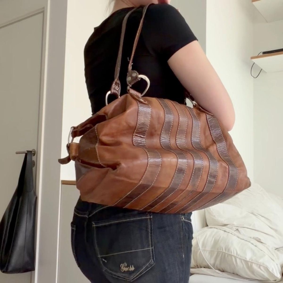 Borse da donna: Tasche Leder braun Damen Handtasche  – Usato da Basel venduto da Lara0104 8