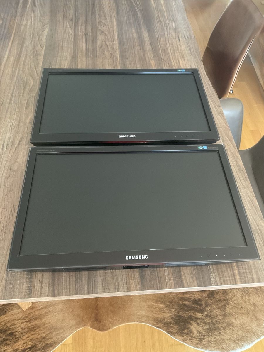 Samsung Monitore: 2 x Samsung Bildschirme LR24WS – Gebraucht aus Aarau von chi_qnc5