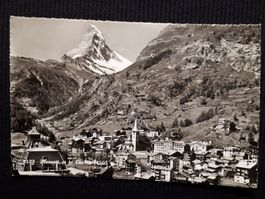 . ZERMATT - MATTERHORN 1956