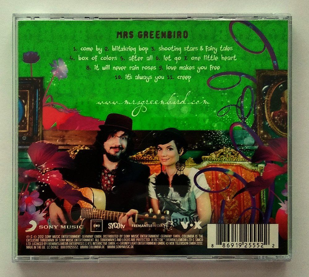 CD: CD - Mrs Greenbird - Mrs Greenbird – Usato da Meggen venduto da Eisscholle 1