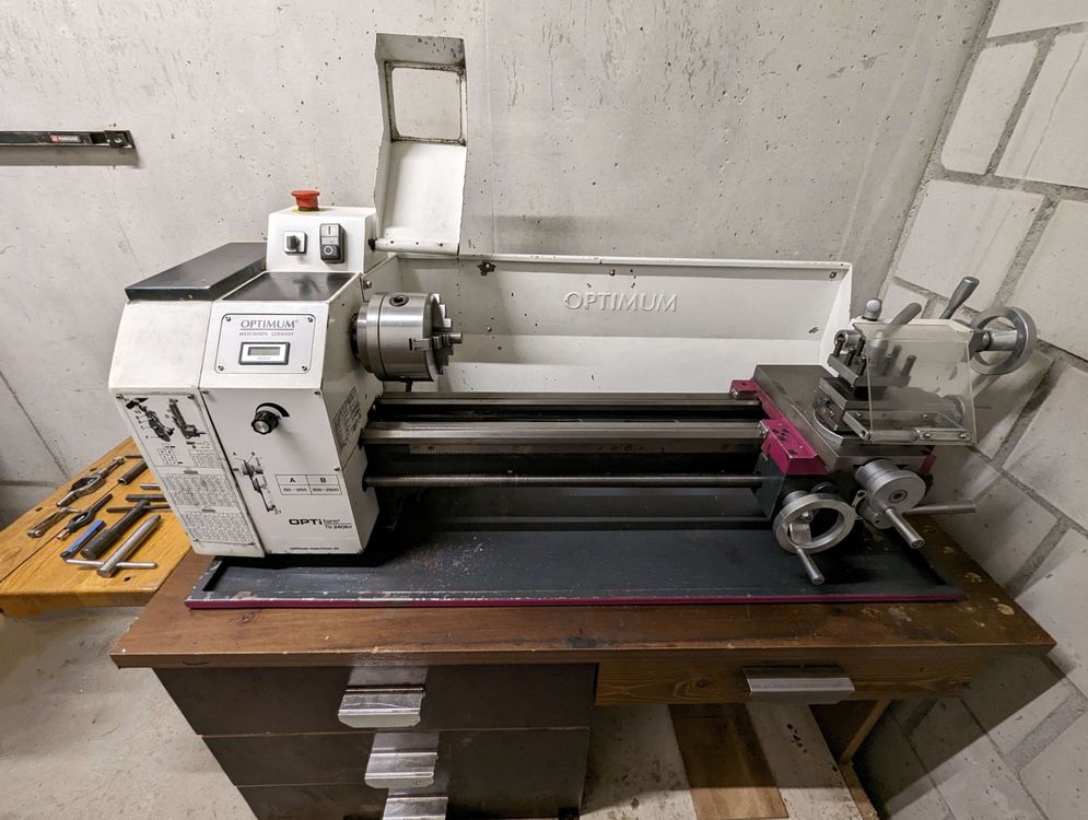 Drehmaschine OPTIMUM OPTiTurn TU 2406V (Gebraucht) in Oppligen für CHF ...