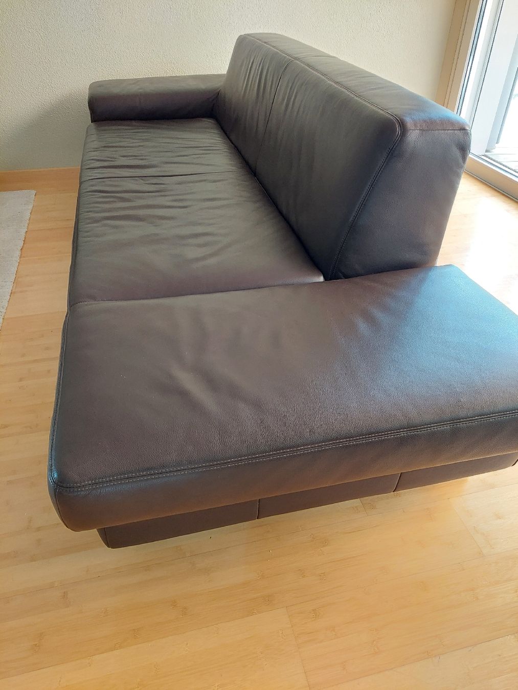 Divani: Sofa, Leder, dunkelbraun  – Usato da Kriens venduto da Moenggi2012 3