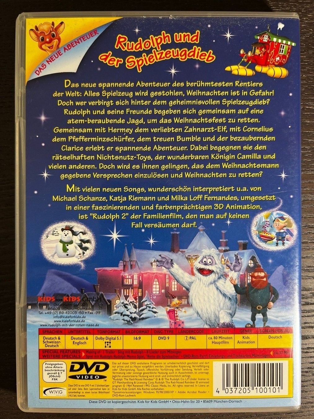 Tutti i DVDs: Rudolph 2 – Usato da Zürich venduto da FilmFreunde 1
