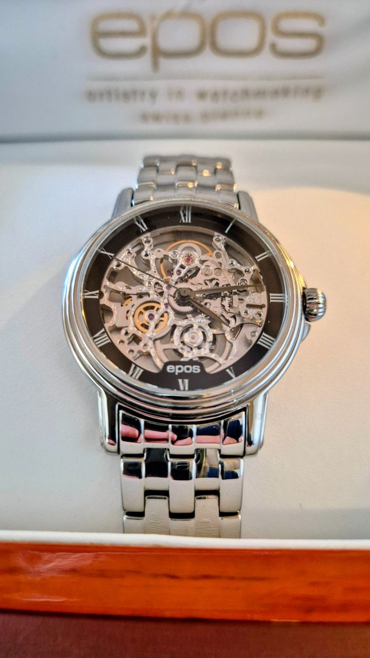 Epos Uhren: Montre Epos Automatic Skeleton #3336. Prix à discuter. – Neu (gemäss Beschreibung) aus La Chaux-de-Fonds von danydeneuch