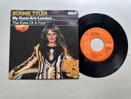 BONNIE TYLER tolle Single My guns are loaded Kult Hit 80's