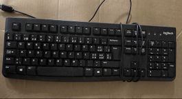 Logitech USB Keyboard K120 Black Used