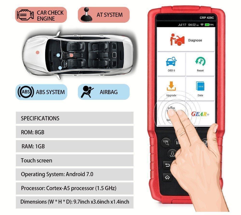 Launch Alle Werkzeuge: Original Launch X431 CRP429 OBD Diagnose Service Reset – Neu und originalverpackt aus Chur von _xtronix_