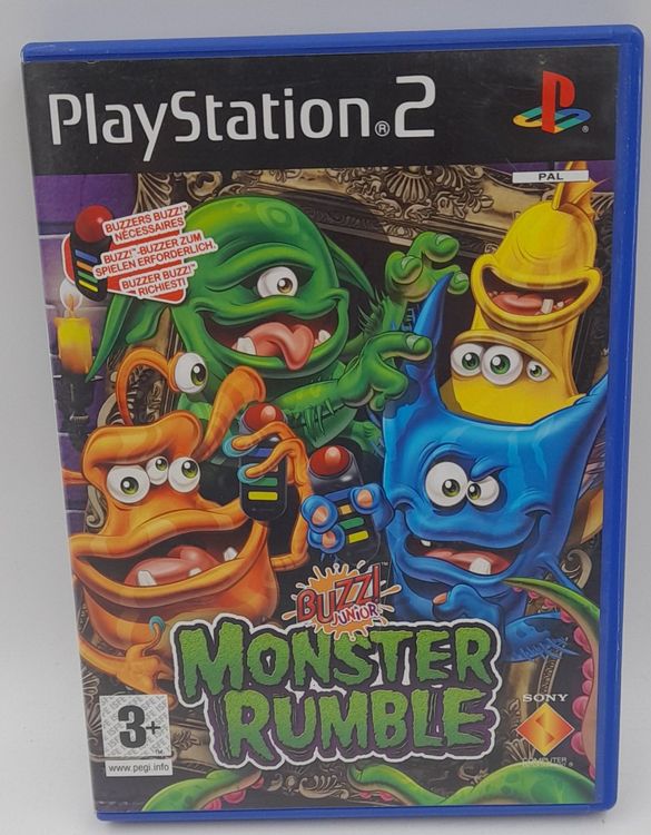 Buzz! Junior Monster Rumble (PS2, PAL) – Complet – Très bon (Gebraucht ...