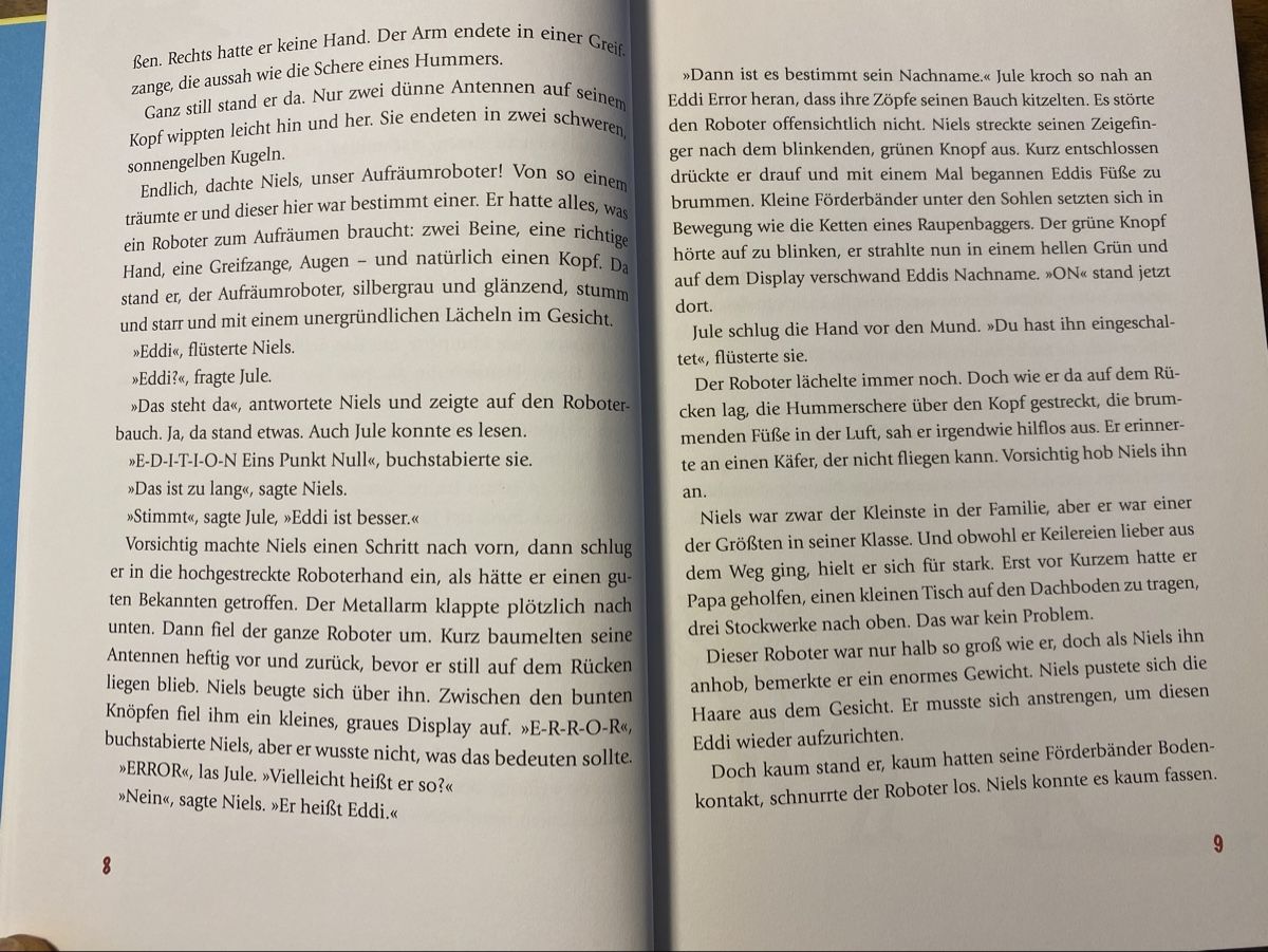 Bücher: Eddi Error Unser Roboter krempelt alles um Kinderbuch – Gebraucht aus Horw von dreamsofacid 4