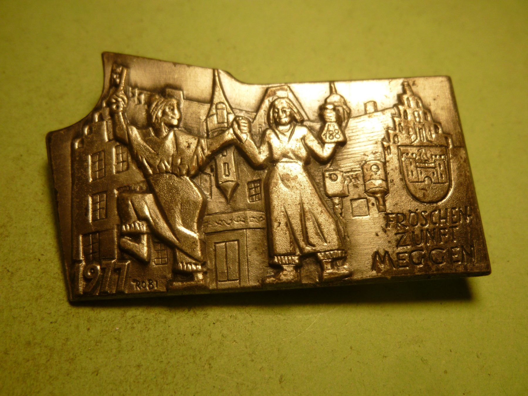 Plaketten & Abzeichen: MEGGEN 1977 SILBER – Gebraucht aus Ried (Muotathal) von Mandarin02