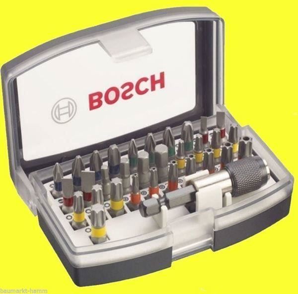 Tutti gli attrezzi: BOSCH Bit-Set Bitset Bit-Box 32 tlg incl – Nuovo e nell'imballaggio originale da Amriswil venduto da JaJa-Express