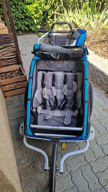 Thule Rimorchi: Thule Chariot CX2 mit Zubehör – Usato da Zollikofen venduto da Ruebezahl 2