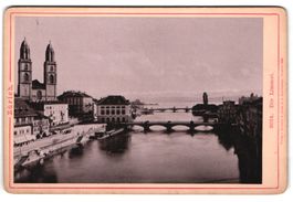 Fotografie Zürich, Die Limmat, Flussans