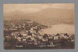 1907, LUGANO - PARADISO, PANORAMA