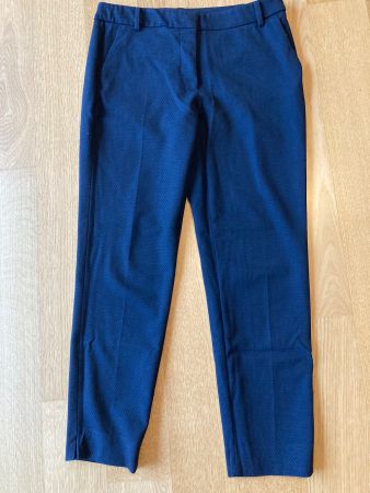 Dunkelblaue, elegante Hose Gr. 38