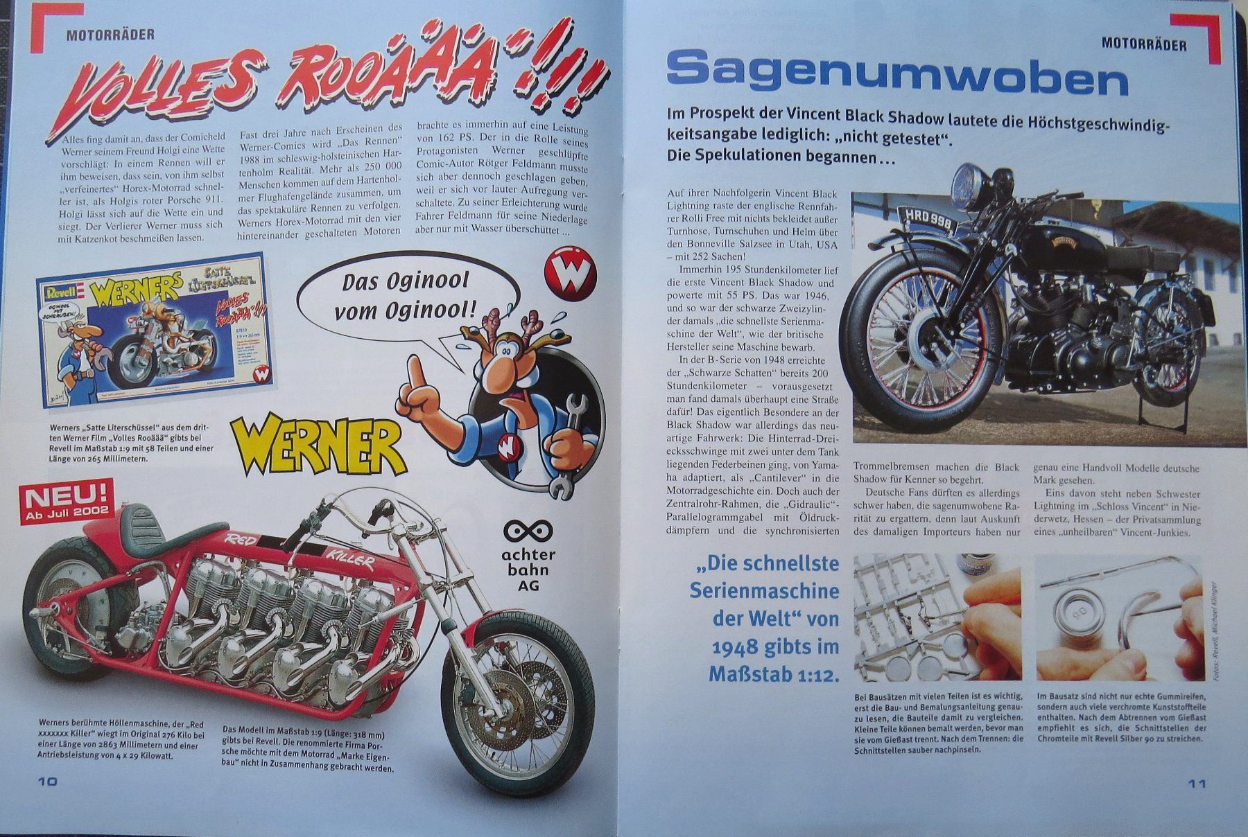 Zeitschriften & Magazine: Revell Hobby Katalog von 2002 inkl. Poster – Neu (gemäss Beschreibung) aus Ettingen von campione_1