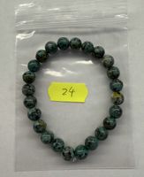 Elegantes Edelstein Armband Türkis, Neu.