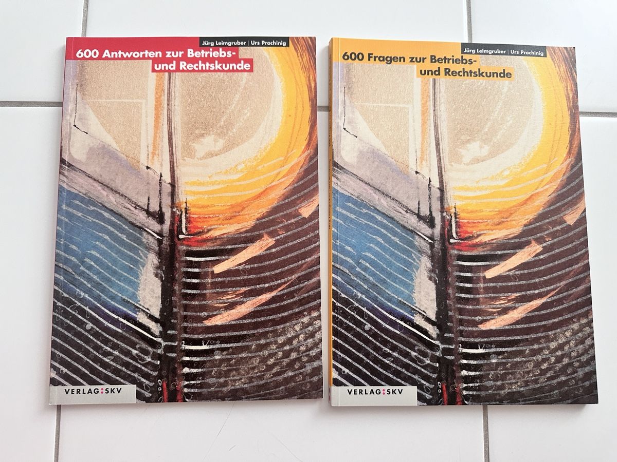 Libri: Betriebs und Rechtskunde Fragen+Antworten – Usato da Winterthur venduto da nik_pr58