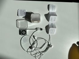 iPod shuffle 4. Gen Silber | OVP komplett + BONUS earphone