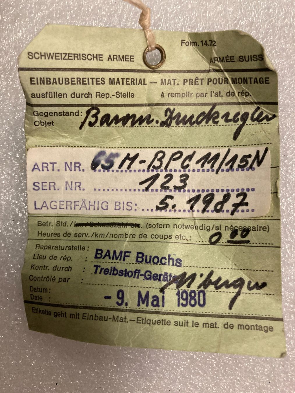 Sonstiges Fahrzeugzubehör: Hunter - Bremsdruckregler – Gebraucht aus Thun von Passuese 1