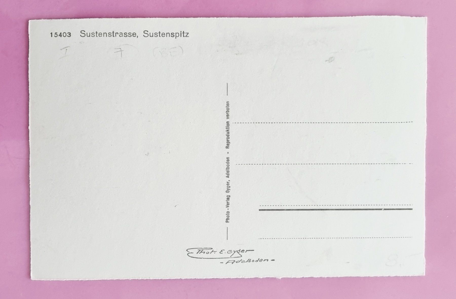 Cartes postales: Sustenstrasse - Postauto – D'occasion à Rothrist par RROENK 1