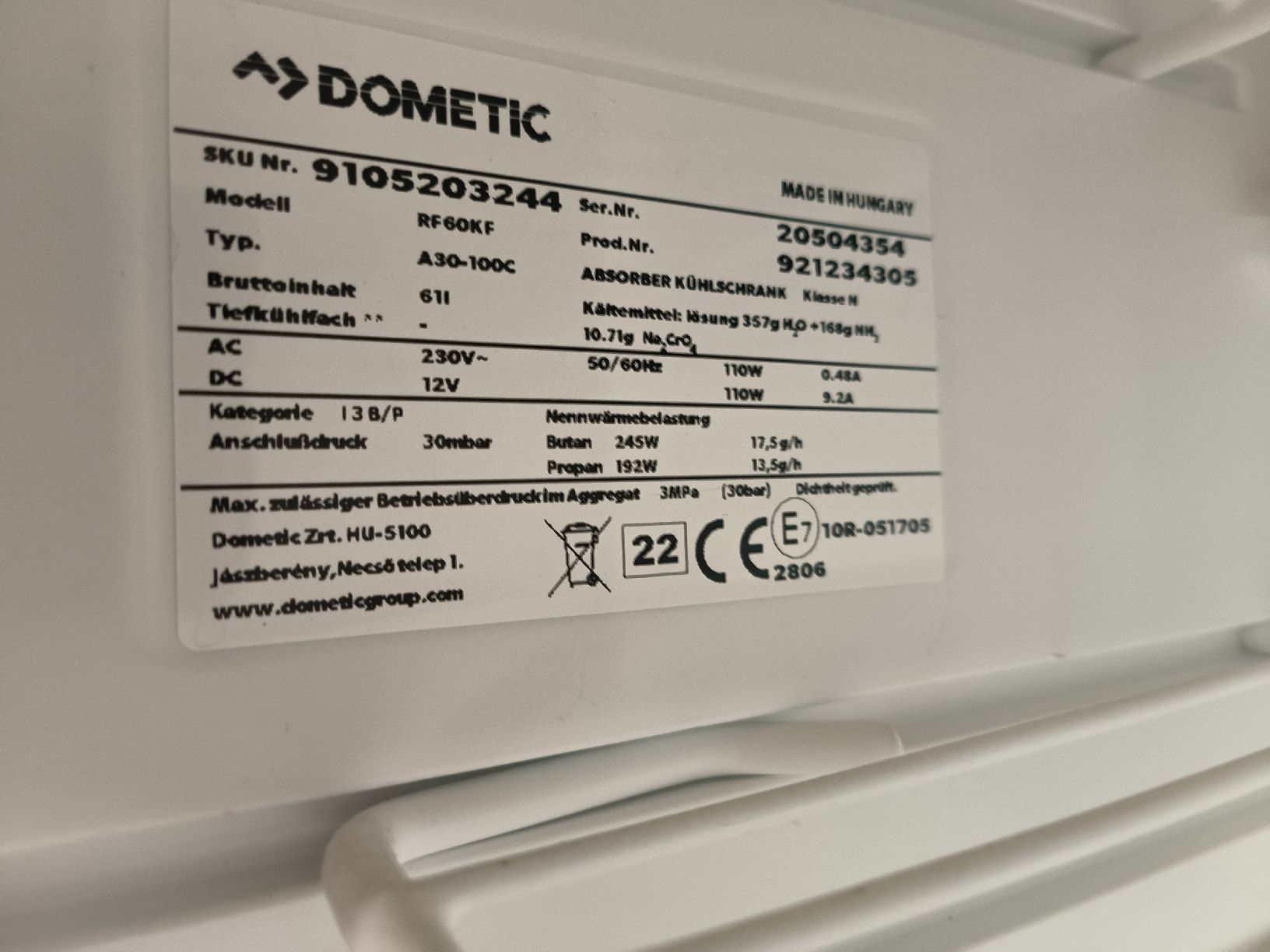 Kühlschrank: Frigo camping Dometic – Gebraucht aus Champagne von nria 2