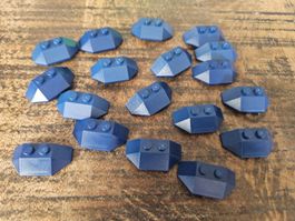 lego 47759 lot de 18 pièces Dark Blue Wedge 2 x 4 Triple